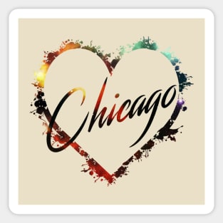 I Love Chicago Sticker